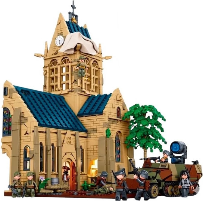 Конструктор Sluban Church in Sainte Mere Eglise M38-B1532