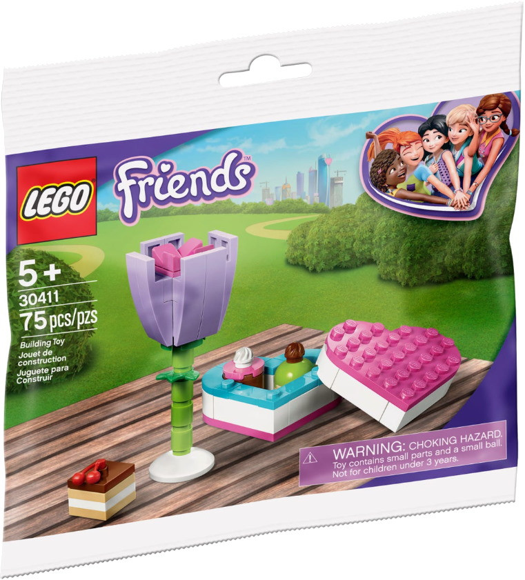 Конструктор Lego Chocolate Box and Flower 30411
