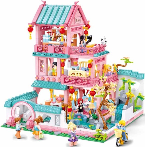 Конструктор Sluban Chinese Villa 1 M38-B1117