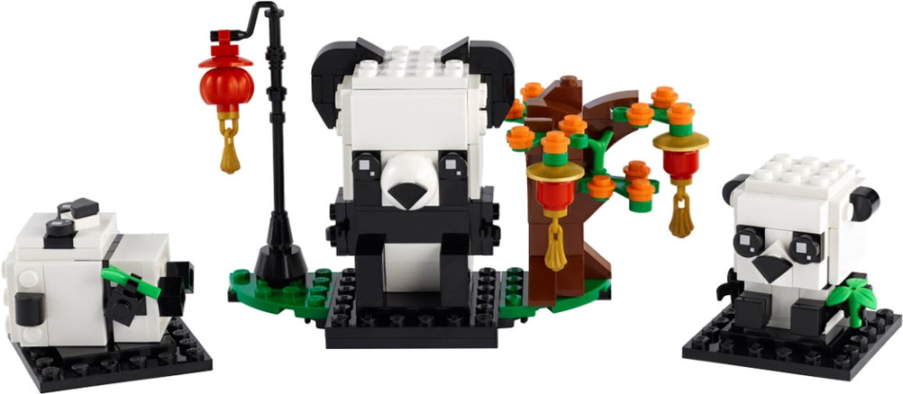 Конструктор Lego Chinese New Year Pandas 40466