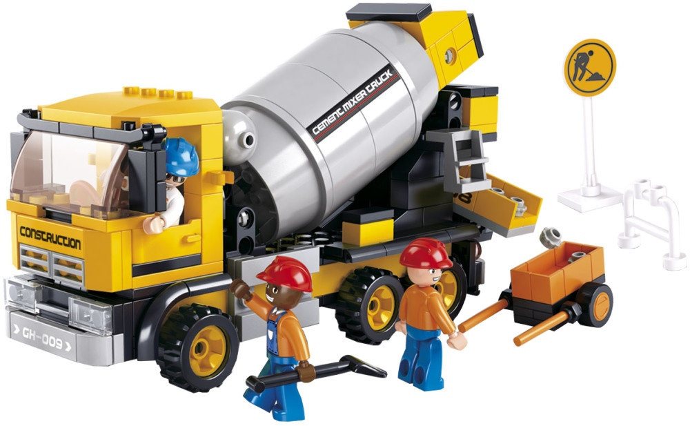 Конструктор Sluban Cement Mixer M38-B0550