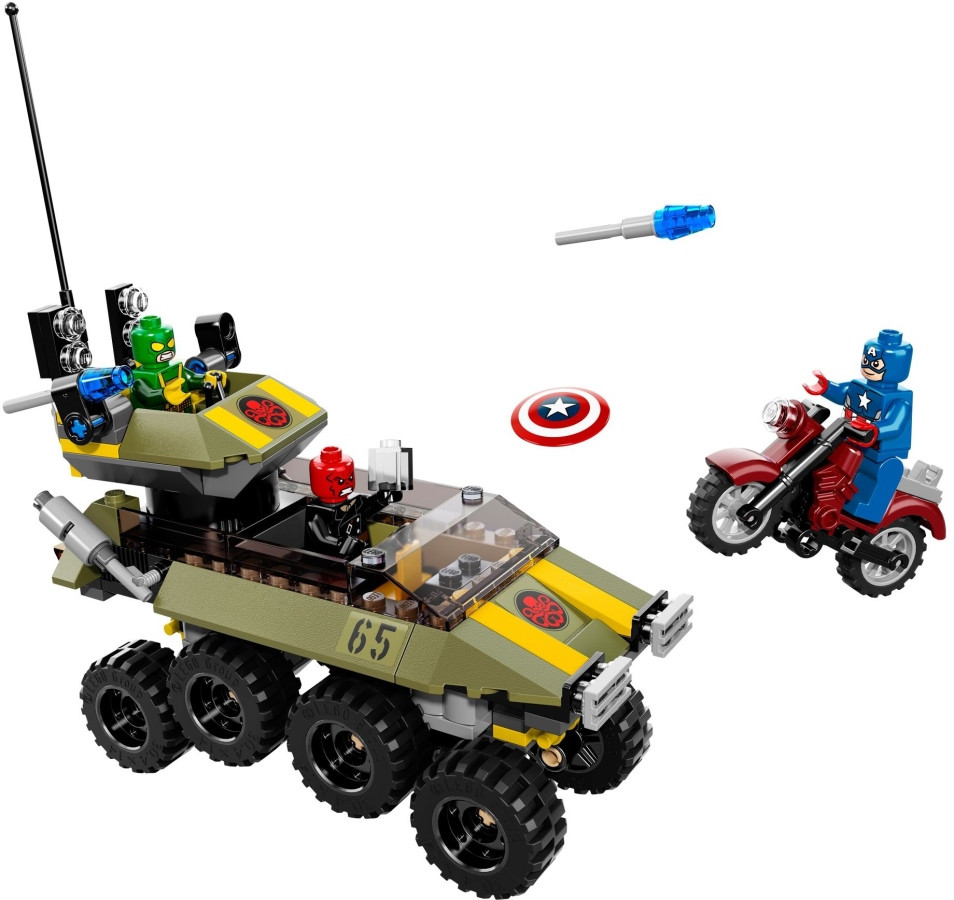 Конструктор Lego Captain America vs. Hydra 76017