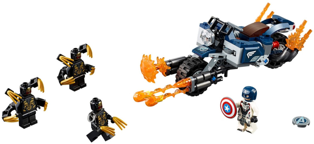 Конструктор Lego Captain America Outriders Attack 76123