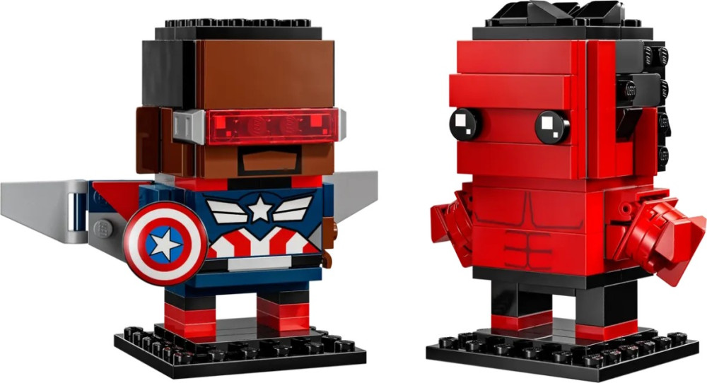 Конструктор Lego Captain America and Red Hulk Figures 40668