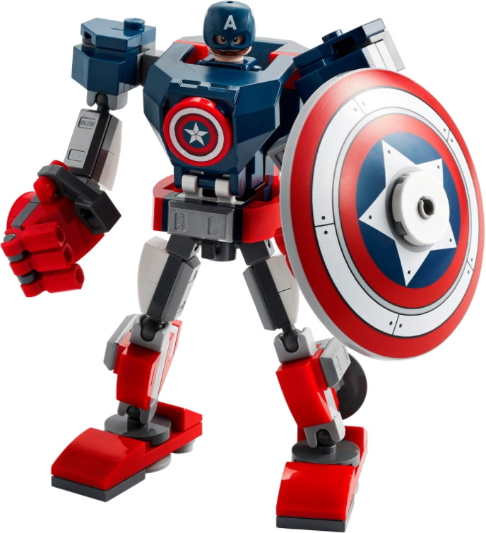 Конструктор Lego Captain America Mech Armor 76168