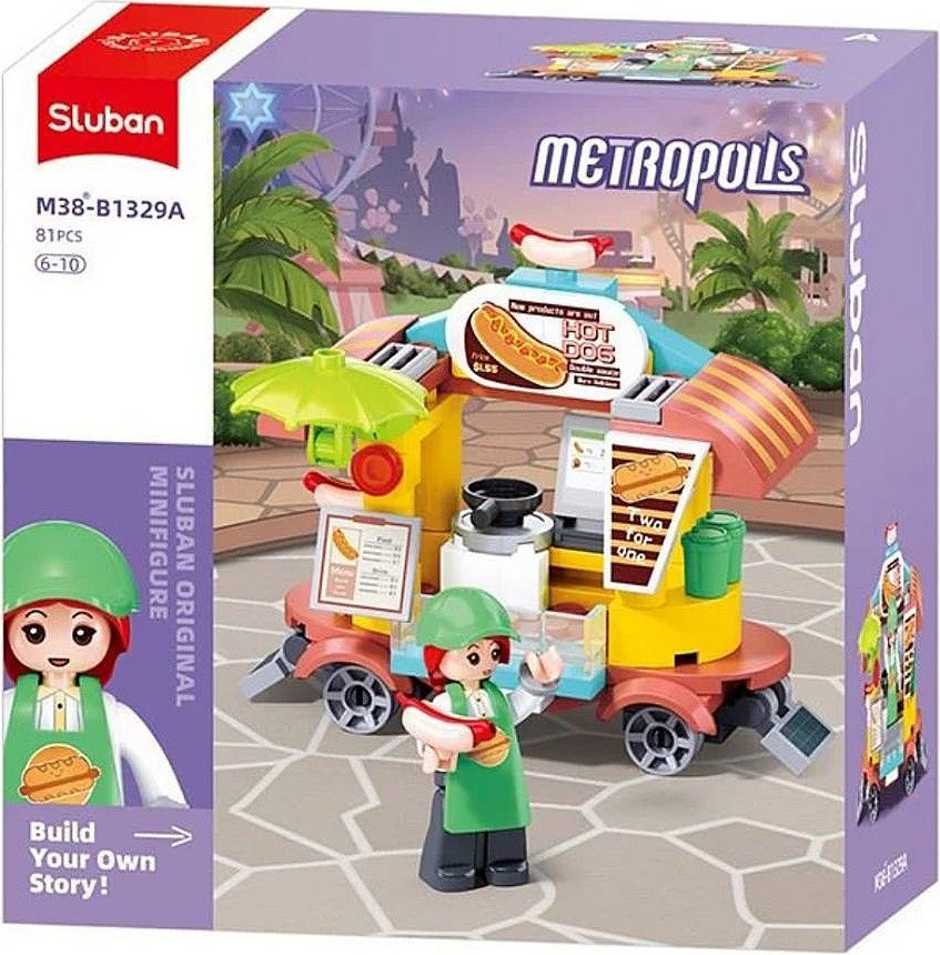 Конструктор Sluban Cafe on Wheels M38-B1329A