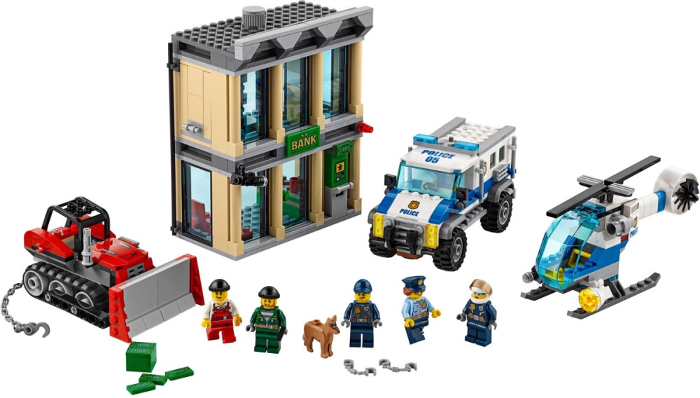 Конструктор Lego Bulldozer Break-In 60140