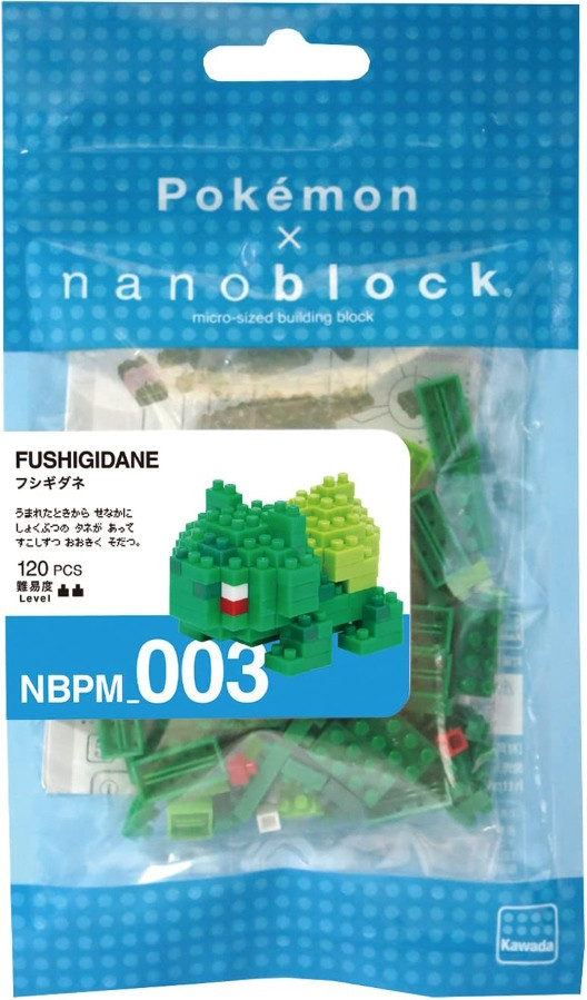 Конструктор Nanoblock Bulbasaur NBPM_003