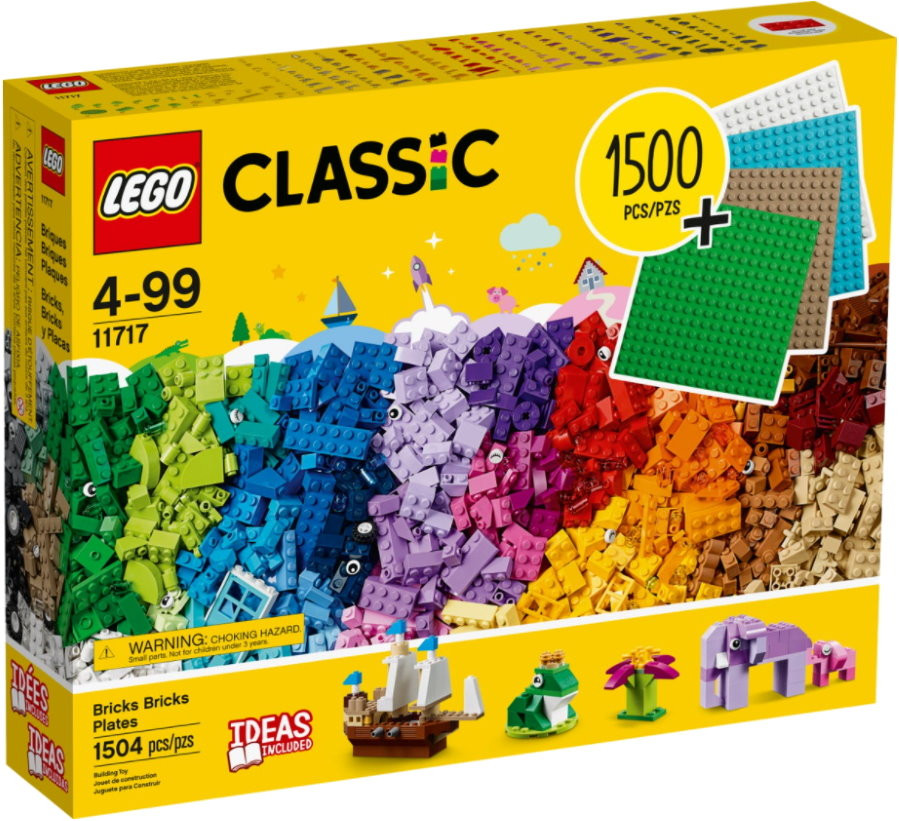 Конструктор Lego Bricks Plates 11717