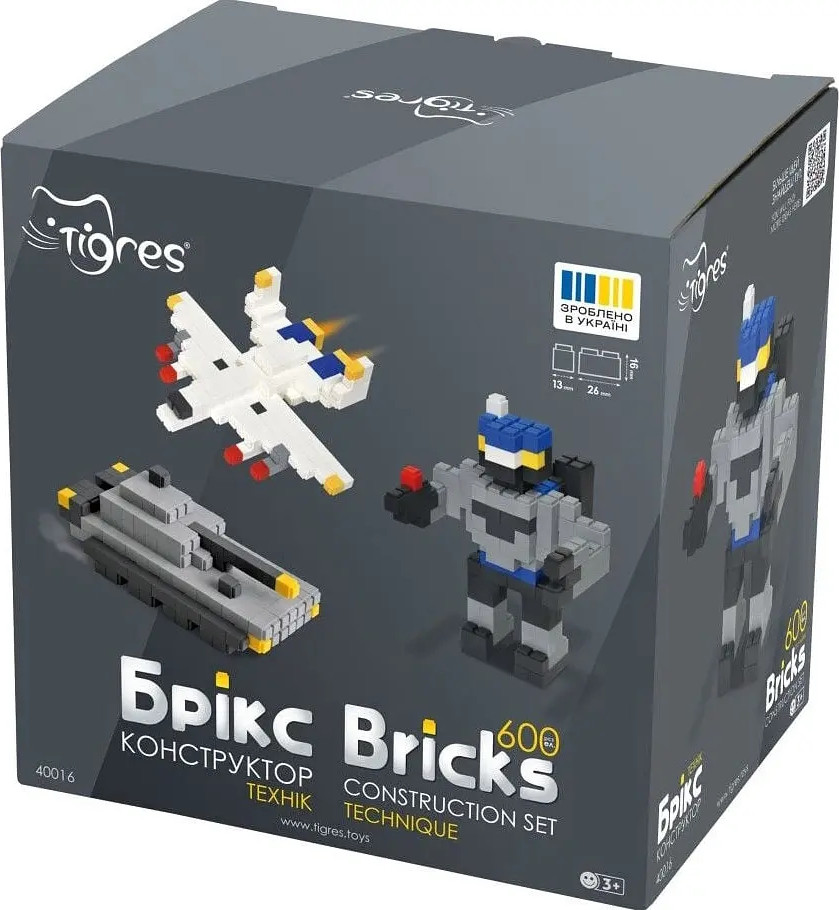 Конструктор Tigres Bricks 40016