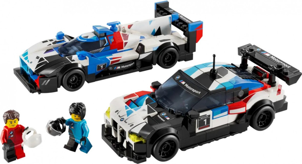 Конструктор Lego BMW M4 GT3 and M Hybrid V8 Race Cars 76922