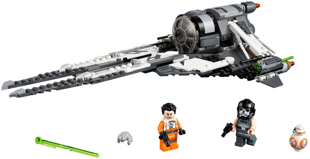 Конструктор Lego Black Ace TIE Interceptor 75242