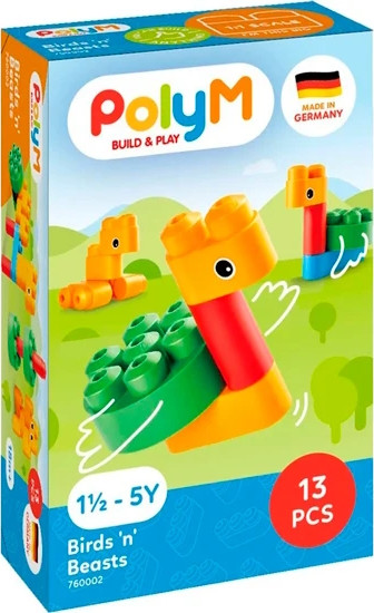 Конструктор PolyM Birds n Beasts 760002