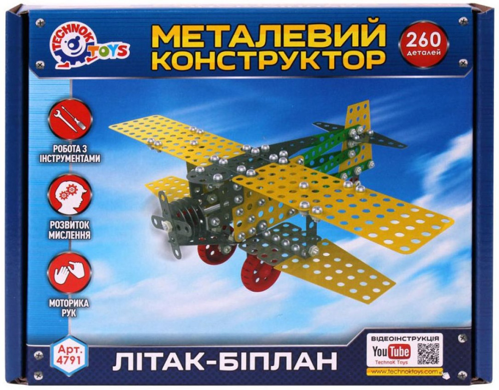 Конструктор Tehnok Biplane 4791
