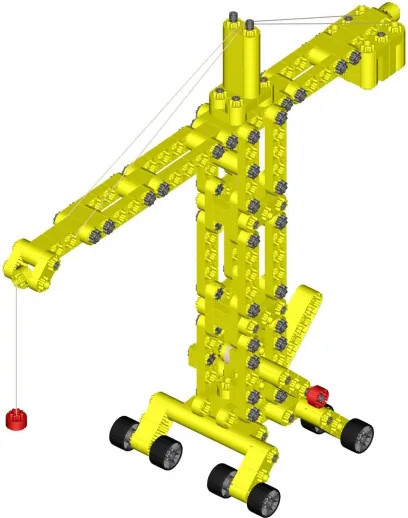Конструктор Kiditec Big Crane 1217