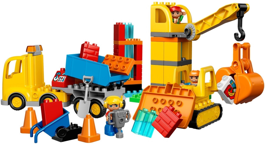 Конструктор Lego Big Construction Site 10813