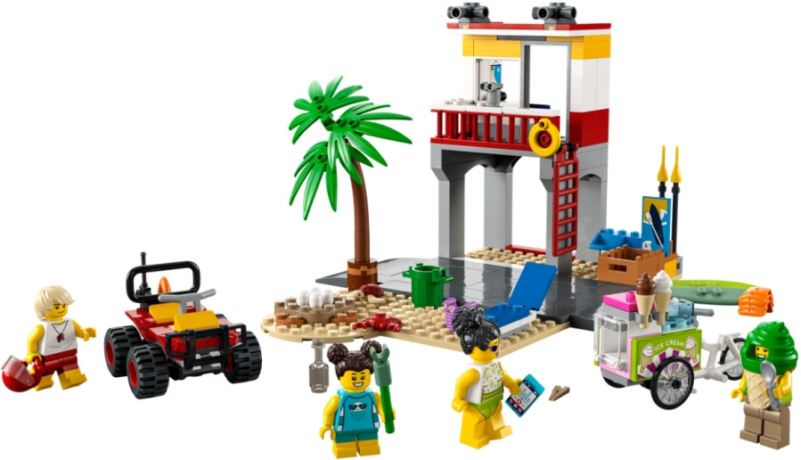 Конструктор Lego Beach Lifeguard Station 60328