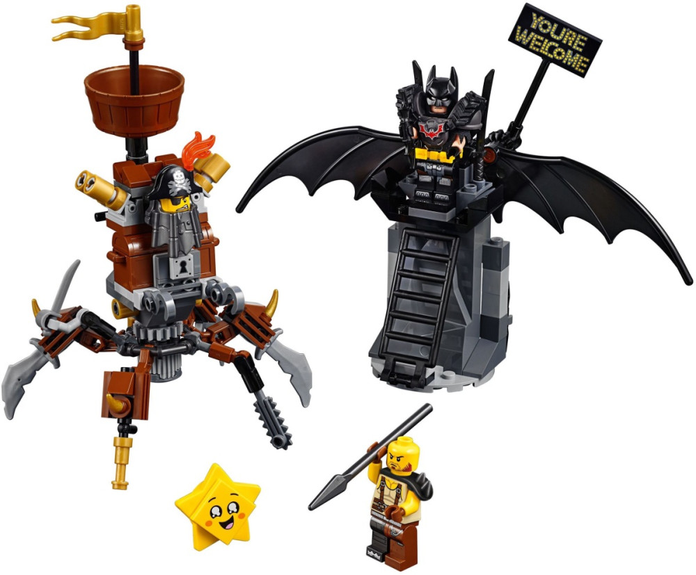 Конструктор Lego Battle-Ready Batman and MetalBeard 70836