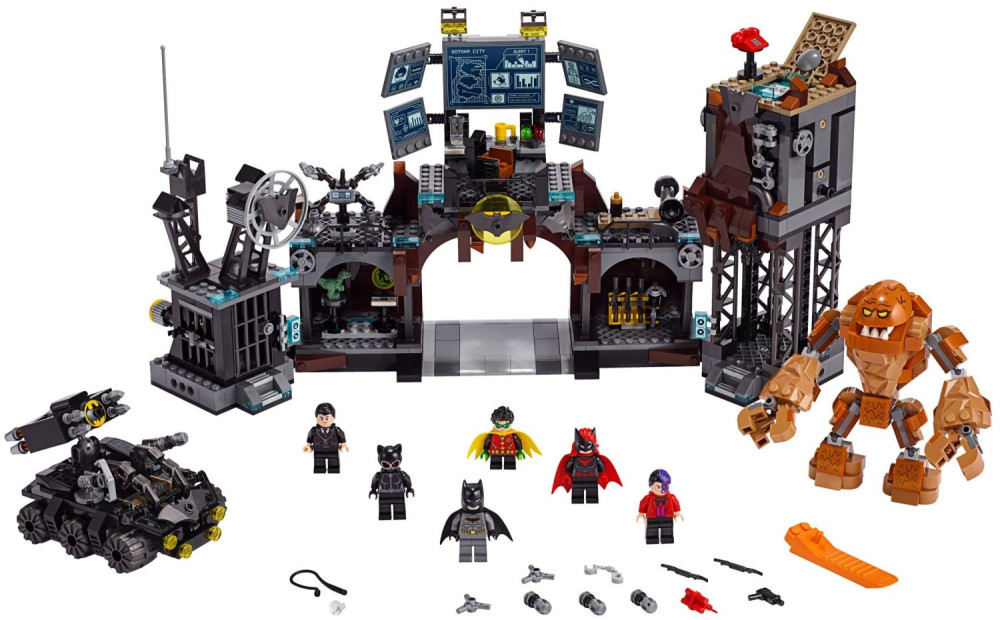 Конструктор Lego Batcave Clayface Invasion 76122