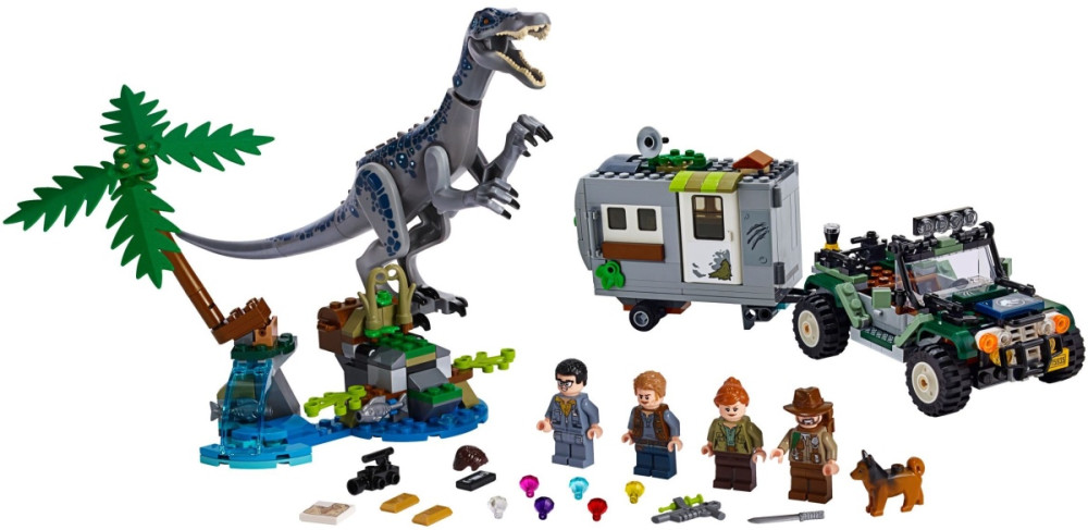 Конструктор Lego Baryonyx Face-Off The Treasure Hunt 75935