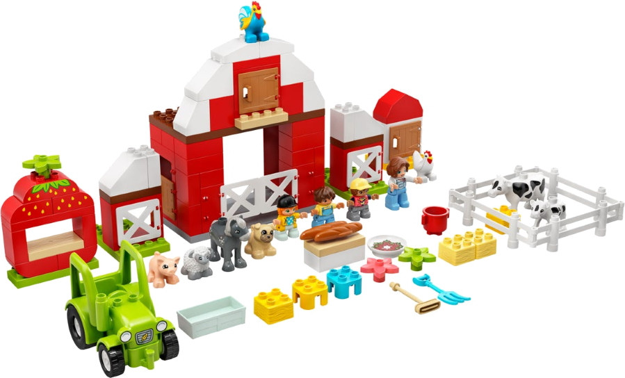 Конструктор Lego Barn Tractor and Farm Animal Care 10952