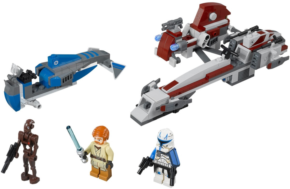 Конструктор Lego BARC Speeder with Sidecar 75012