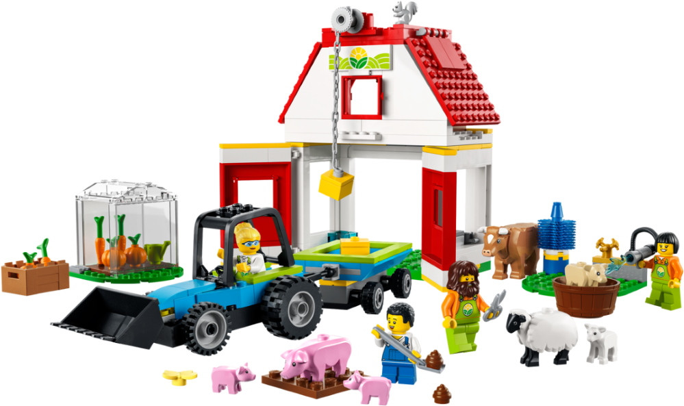 Конструктор Lego Barn and Farm Animals 60346