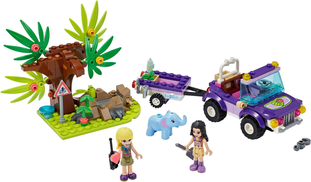 Конструктор Lego Baby Elephant Jungle Rescue 41421