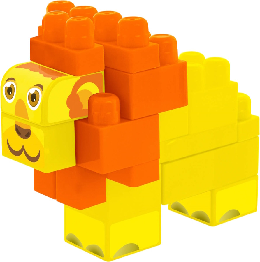 Конструктор Wader Baby Blocks Safari 41503