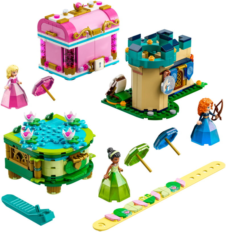 Конструктор Lego Aurora, Merida and Tianas Enchanted Creations 43203