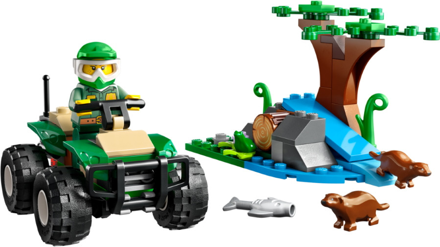 Конструктор Lego ATV and Otter Habitat 60394