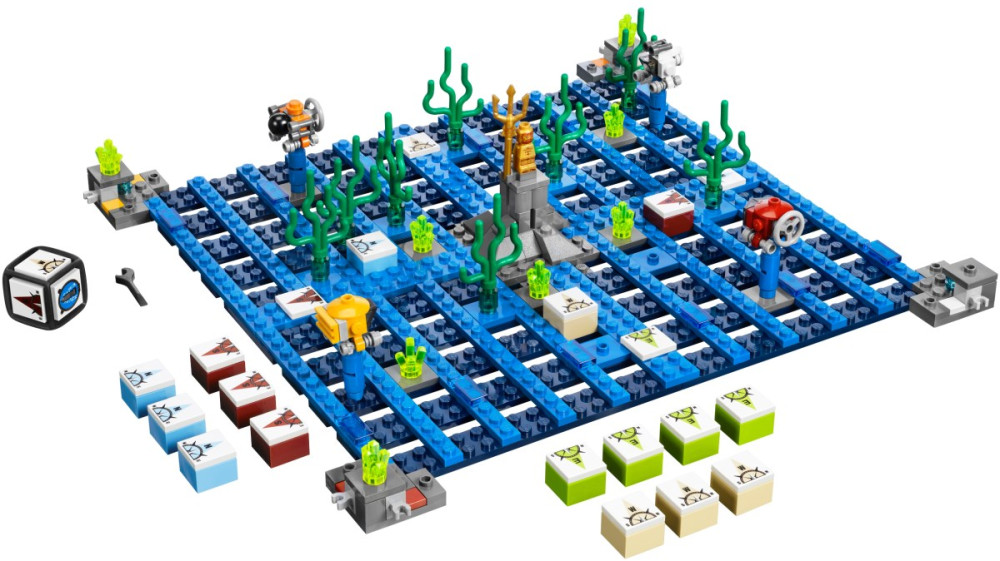 Конструктор Lego Atlantis Treasure 3851