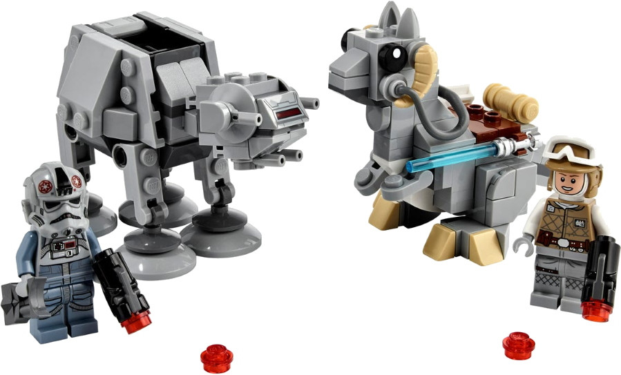 Конструктор Lego AT-AT vs. Tauntaun Microfighters 75298