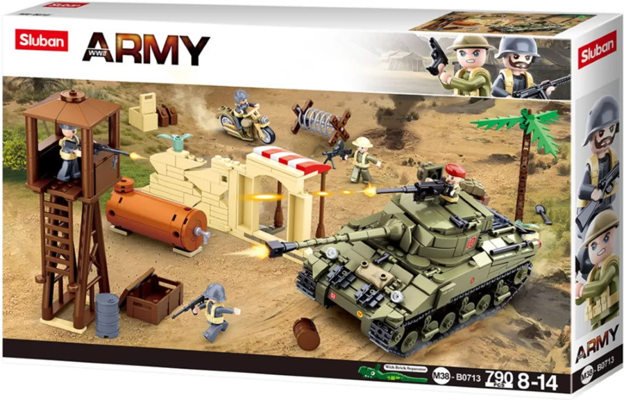 Конструктор Sluban Army M38-B0713