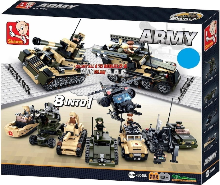 Конструктор Sluban Army M38-B0588