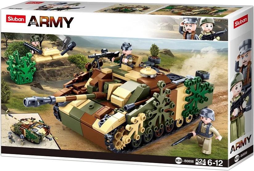 Конструктор Sluban Army M38-B0858