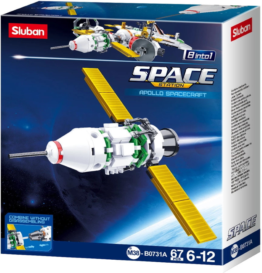 Конструктор Sluban Apollo Spacecraft M38-B0731A