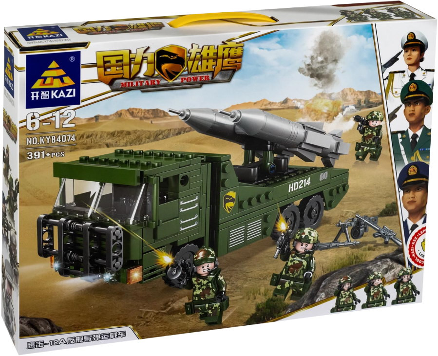 Конструктор Kazi Anti Missile Systeme HD214 84074
