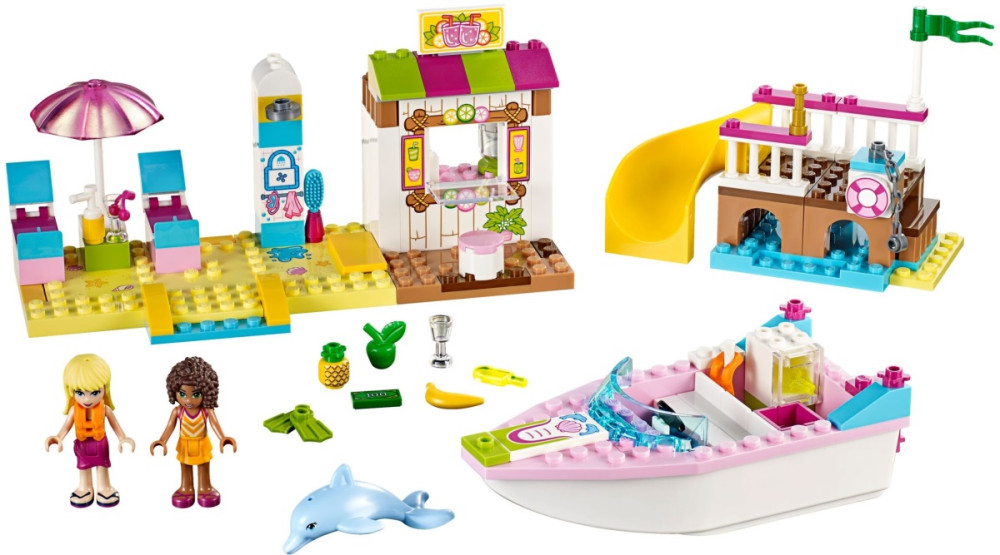 Конструктор Lego Andrea and Stephanies Beach Holiday 10747