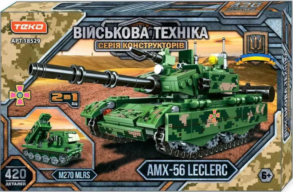 Конструктор TEKO AMX-56 Leclerc 18529