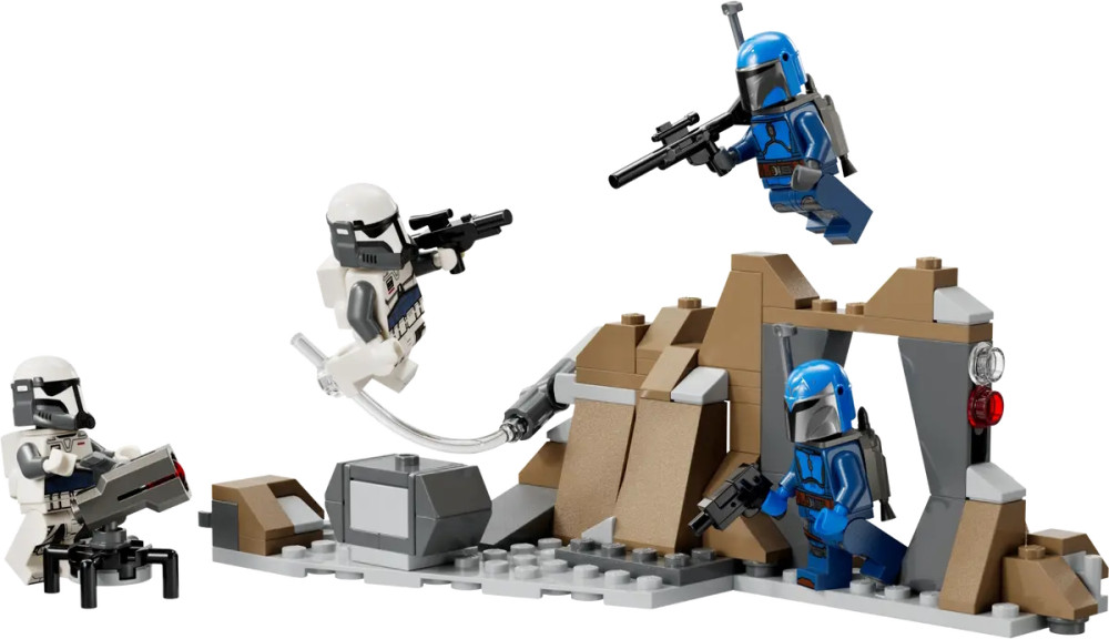 Конструктор Lego Ambush on Mandalore Battle Pack 75373