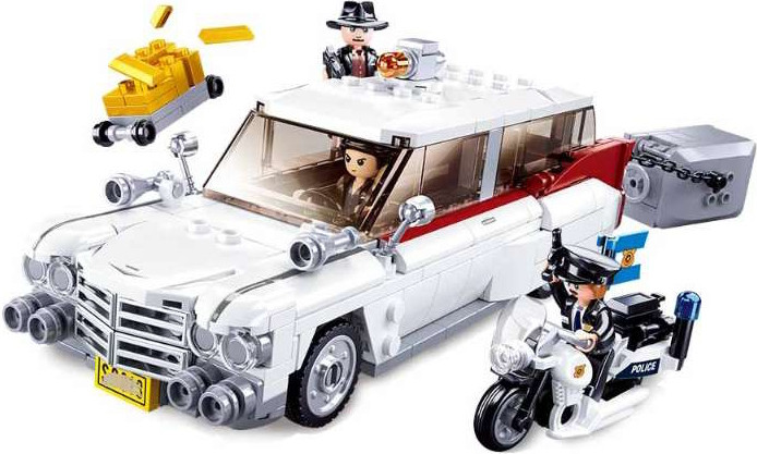 Конструктор Sluban American Robbers Car M38-B1099