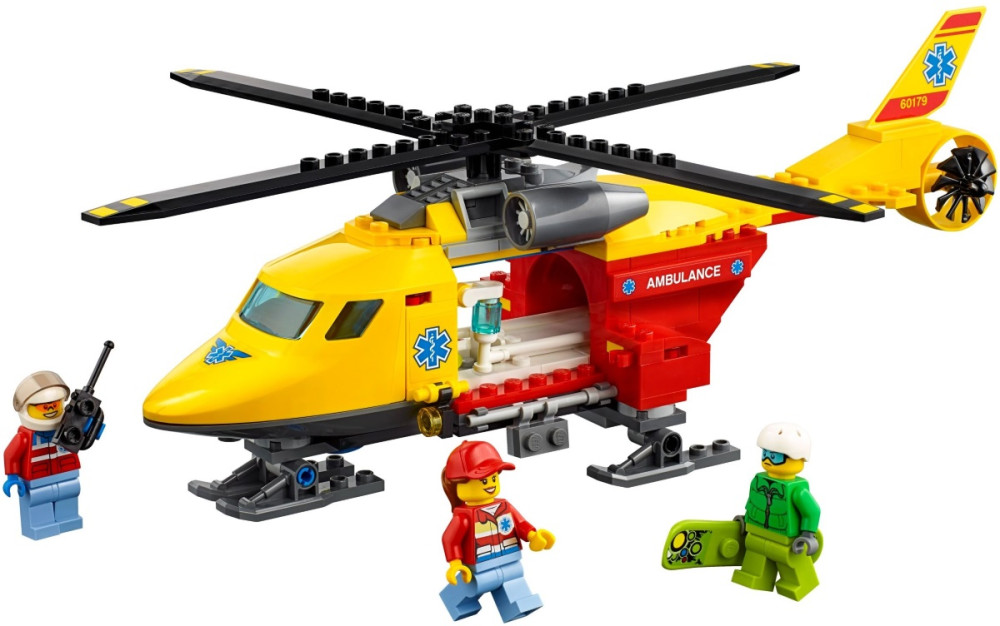 Конструктор Lego Ambulance Helicopter 60179