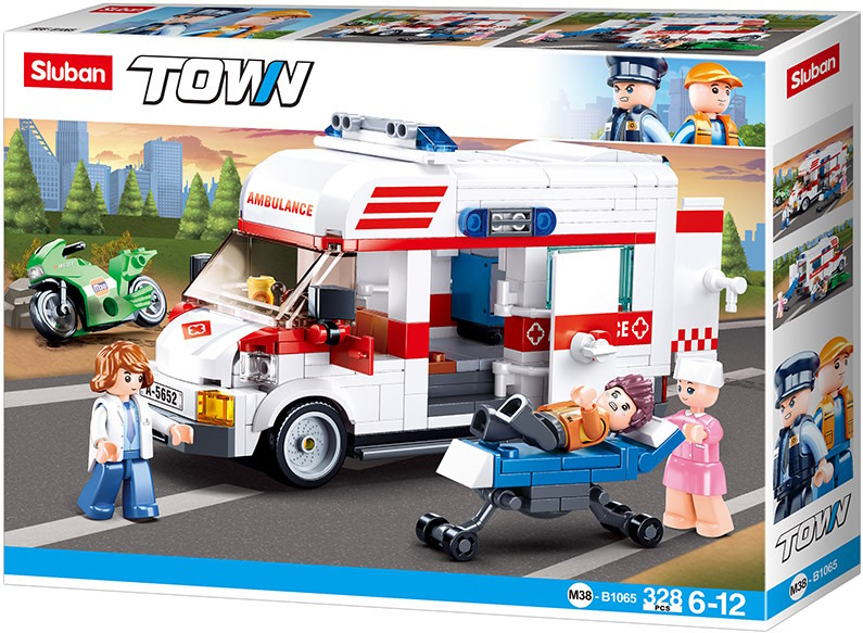 Конструктор Sluban Ambulance M38-B1065