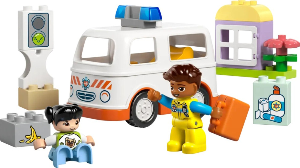Конструктор Lego Ambulance and Driver 10447