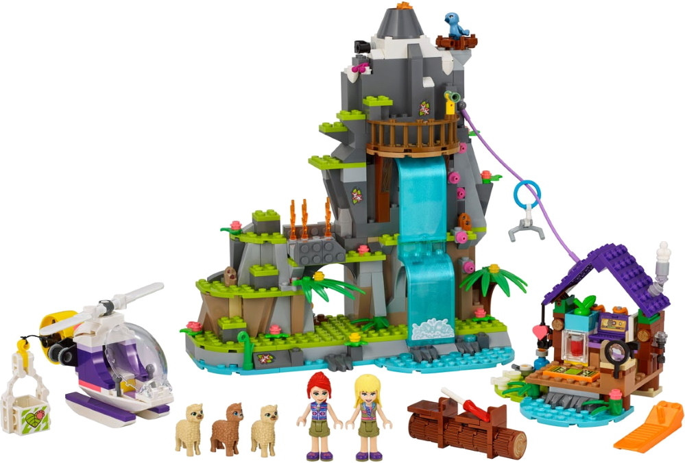 Конструктор Lego Alpaca Mountain Jungle Rescue 41432