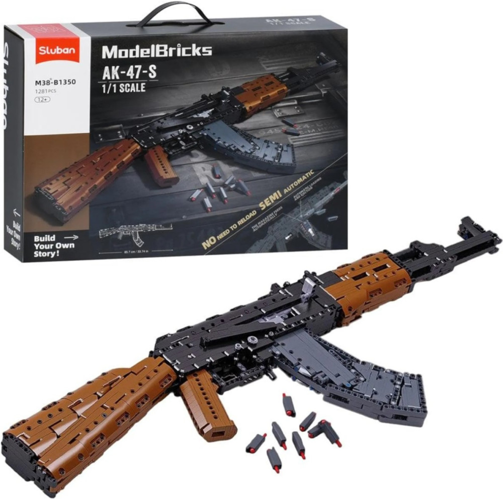 Конструктор Sluban AK-47-S M38-B1350