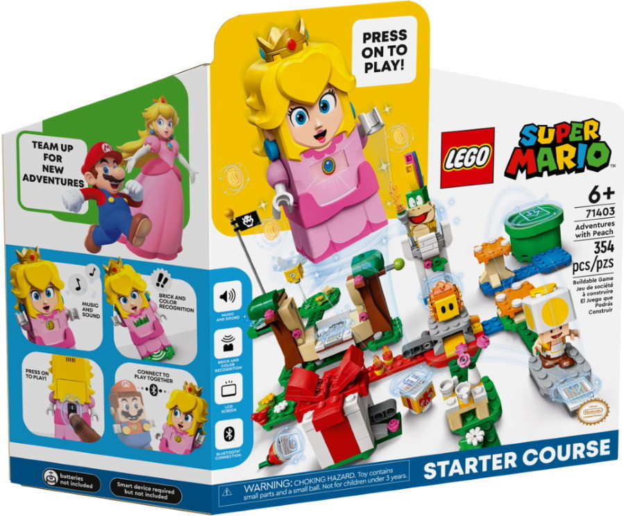 Конструктор Lego Adventures with Peach Starter Course 71403