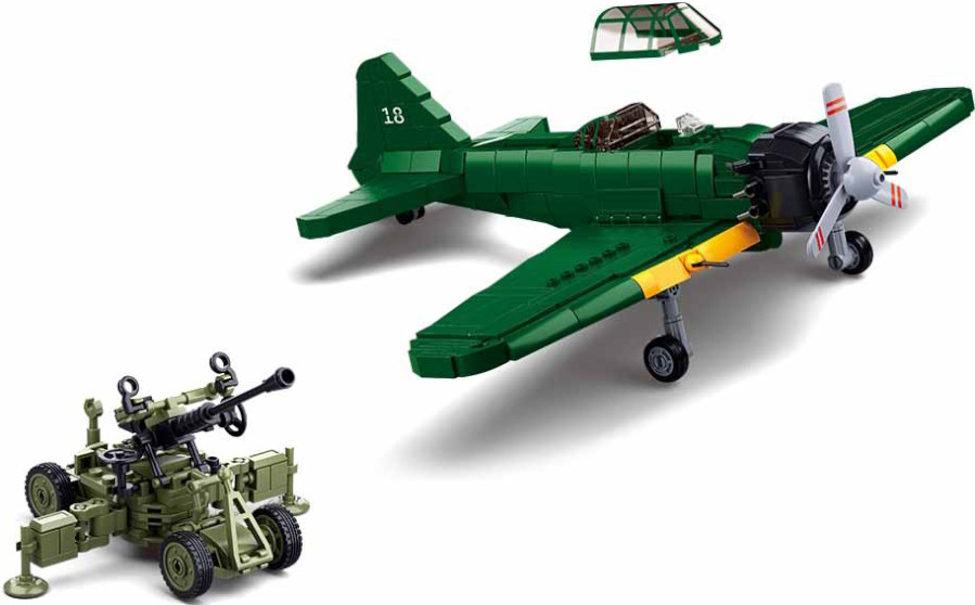 Конструктор Sluban A6M Zero M38-B1108