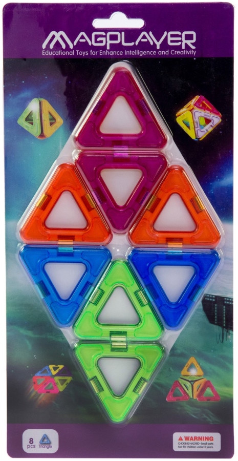 Конструктор Magplayer 8 Triangles Set MPC-8